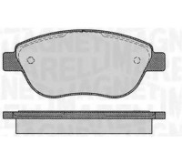 Комплект тормозных колодок, дисковый тормоз MAGNETI MARELLI 363916060228 363916060228 MAGNETI MARELLI - купить в магазине запчастей по Украине