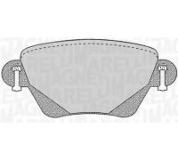 Комплект тормозных колодок, дисковый тормоз MAGNETI MARELLI 363916060265 363916060265 MAGNETI MARELLI - купить в магазине запчастей по Украине