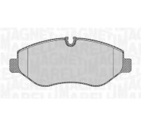 Комплект тормозных колодок, дисковый тормоз MAGNETI MARELLI 363916060298 363916060298 MAGNETI MARELLI - купить в магазине запчастей по Украине