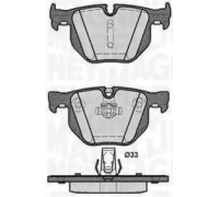 Комплект тормозных колодок, дисковый тормоз MAGNETI MARELLI 363916060487 363916060487 MAGNETI MARELLI - купить в магазине запчастей по Украине