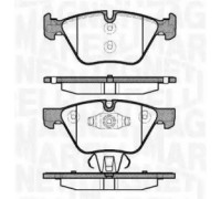 Комплект тормозных колодок, дисковый тормоз MAGNETI MARELLI 363916060507 363916060507 MAGNETI MARELLI - купить в магазине запчастей по Украине