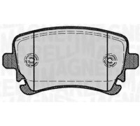 Комплект тормозных колодок, дисковый тормоз MAGNETI MARELLI 363916060602 363916060602 MAGNETI MARELLI - купить в магазине запчастей по Украине