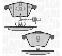 Комплект тормозных колодок, дисковый тормоз MAGNETI MARELLI 363916060607 363916060607 MAGNETI MARELLI - купить в магазине запчастей по Украине