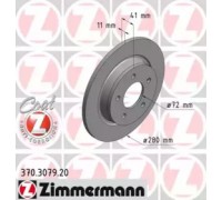 Тормозной диск ZIMMERMANN 370.3079.20 370307920 ZIMMERMANN - купить в магазине запчастей по Украине
