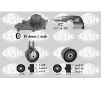 Водяной насос + комплект зубчатого ремня SASIC 3900014 3900014 SASIC - купить в магазине запчастей по Украине