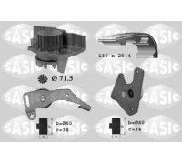 Водяной насос + комплект зубчатого ремня SASIC 3900018 3900018 SASIC - купить в магазине запчастей по Украине