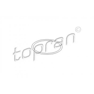Прокладка, термостат 400689 TOPRAN - купить в магазине запчастей по Украине