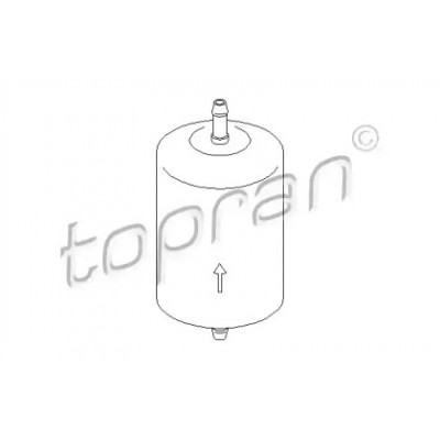 Топливный фильтр 401032 TOPRAN - купить в магазине запчастей по Украине