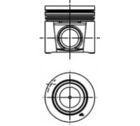 Поршень KOLBENSCHMIDT 40286600 40286600 KOLBENSCHMIDT - купить в магазине запчастей по Украине