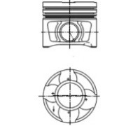 Поршень KOLBENSCHMIDT 40356600 40356600 KOLBENSCHMIDT - купить в магазине запчастей по Украине