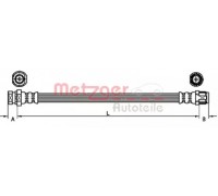 Тормозной шланг METZGER 4110213 4110213 METZGER - купить в магазине запчастей по Украине