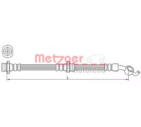 Тормозной шланг METZGER 4110392 4110392 METZGER - купить в магазине запчастей по Украине