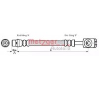 Тормозной шланг METZGER 4116214 4116214 METZGER - купить в магазине запчастей по Украине