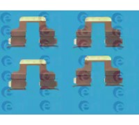 Комплектующие, колодки дискового тормоза ERT 420047 420047 ERT - купить в магазине запчастей по Украине