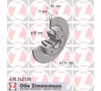 470242100 ZIMMERMANN - купить в магазине запчастей по Украине