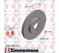 Тормозной диск ZIMMERMANN 470.2423.52 470242352 ZIMMERMANN - купить в магазине запчастей по Украине