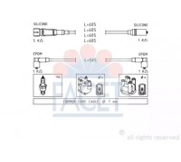Комплект проводов зажигания FACET 4.8725 48725 FACET - купить в магазине запчастей по Украине