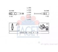 Комплект проводов зажигания FACET 4.8769 48769 FACET - купить в магазине запчастей по Украине