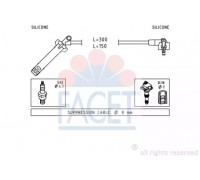 Комплект проводов зажигания FACET 4.9145 49145 FACET - купить в магазине запчастей по Украине