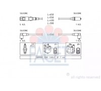 Комплект проводов зажигания FACET 4.9937 49937 FACET - купить в магазине запчастей по Украине