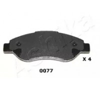 Комплект тормозных колодок, дисковый тормоз ASHIKA 50-00-0077 50000077 ASHIKA - купить в магазине запчастей по Украине