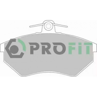 Комплект тормозных колодок, дисковый тормоз 50000774 PROFIT - купити в магазині запчастин по Україні