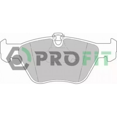 Комплект тормозных колодок, дисковый тормоз 50001073 PROFIT - купить в магазине запчастей по Украине