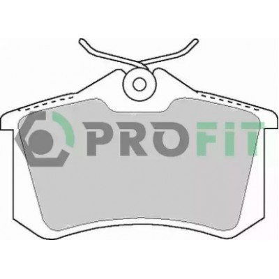Комплект тормозных колодок, дисковый тормоз 50001083 PROFIT - купить в магазине запчастей по Украине