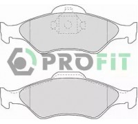 Комплект тормозных колодок, дисковый тормоз PROFIT 5000-1393 50001393 PROFIT - купить в магазине запчастей по Украине