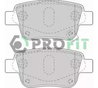 Комплект тормозных колодок, дисковый тормоз PROFIT 5000-1649 50001649 PROFIT - купити в магазині запчастин по Україні