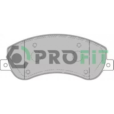 Комплект тормозных колодок, дисковый тормоз 50001928 PROFIT - купить в магазине запчастей по Украине