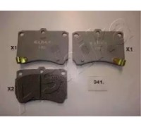Комплект тормозных колодок, дисковый тормоз ASHIKA 50-03-341 5003341 ASHIKA - купить в магазине запчастей по Украине