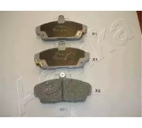 Комплект тормозных колодок, дисковый тормоз ASHIKA 50-04-427 5004427 ASHIKA - купити в магазині запчастин по Україні