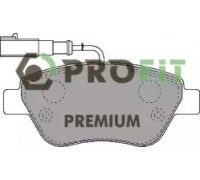 Комплект тормозных колодок, дисковый тормоз PROFIT 5005-1466 50051466 PROFIT - купить в магазине запчастей по Украине