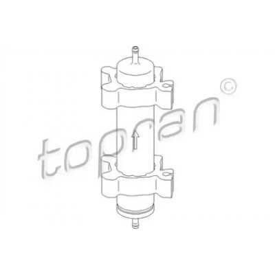Топливный фильтр 500741 TOPRAN - купить в магазине запчастей по Украине