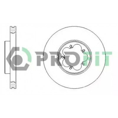 Тормозной диск 50101555 PROFIT - купить в магазине запчастей по Украине