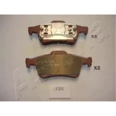 Комплект тормозных колодок, дисковый тормоз 5101138 ASHIKA - купить в магазине запчастей по Украине