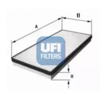 Фильтр, воздух во внутренном пространстве 5300400 UFI - купить в магазине запчастей по Украине