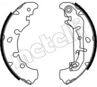 Комплект тормозных колодок METELLI 53-0136 530136 METELLI - купить в магазине запчастей по Украине