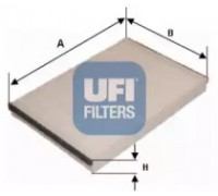 Фильтр, воздух во внутренном пространстве UFI 53.047.00 5304700 UFI - купить в магазине запчастей по Украине