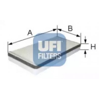 Фильтр, воздух во внутренном пространстве 5316200 UFI - купить в магазине запчастей по Украине
