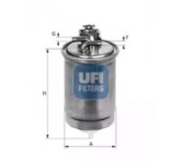 Топливный фильтр UFI 55.427.00 5542700 UFI - купить в магазине запчастей по Украине