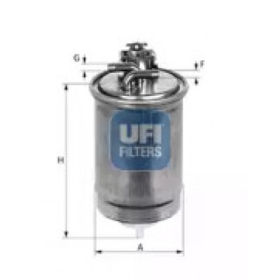 Топливный фильтр 5542700 UFI - купить в магазине запчастей по Украине