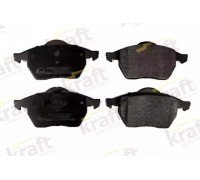 Комплект тормозных колодок, дисковый тормоз KRAFT AUTOMOTIVE 6000320 6000320 KRAFT AUTOMOTIVE - купить в магазине запчастей по Украине