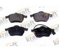 Комплект тормозных колодок, дисковый тормоз KRAFT AUTOMOTIVE 6000325 6000325 KRAFT AUTOMOTIVE - купить в магазине запчастей по Украине