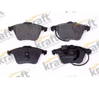 Комплект тормозных колодок, дисковый тормоз KRAFT AUTOMOTIVE 6000368 6000368 KRAFT AUTOMOTIVE - купить в магазине запчастей по Украине