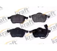 Комплект тормозных колодок, дисковый тормоз KRAFT AUTOMOTIVE 6000375 6000375 KRAFT AUTOMOTIVE - купить в магазине запчастей по Украине