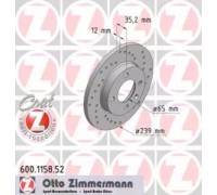 600115852 ZIMMERMANN - купить в магазине запчастей по Украине