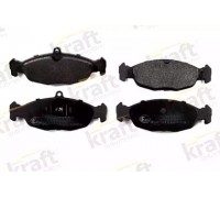 Комплект тормозных колодок, дисковый тормоз KRAFT AUTOMOTIVE 6001550 6001550 KRAFT AUTOMOTIVE - купить в магазине запчастей по Украине