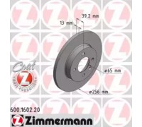 Тормозной диск ZIMMERMANN 600.1602.20 600160220 ZIMMERMANN - купить в магазине запчастей по Украине